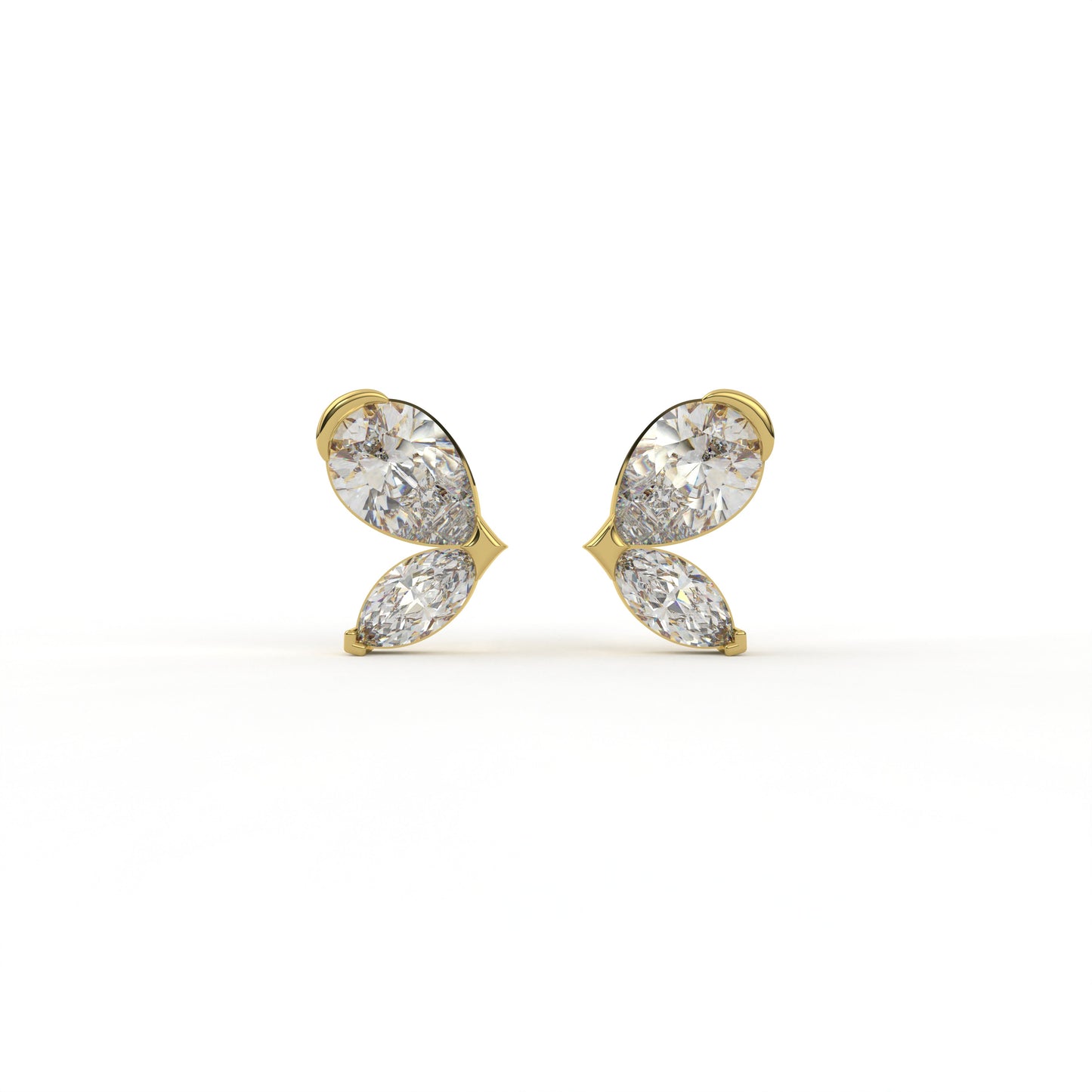 Dot Studs - Lab Diamond Earrings 4