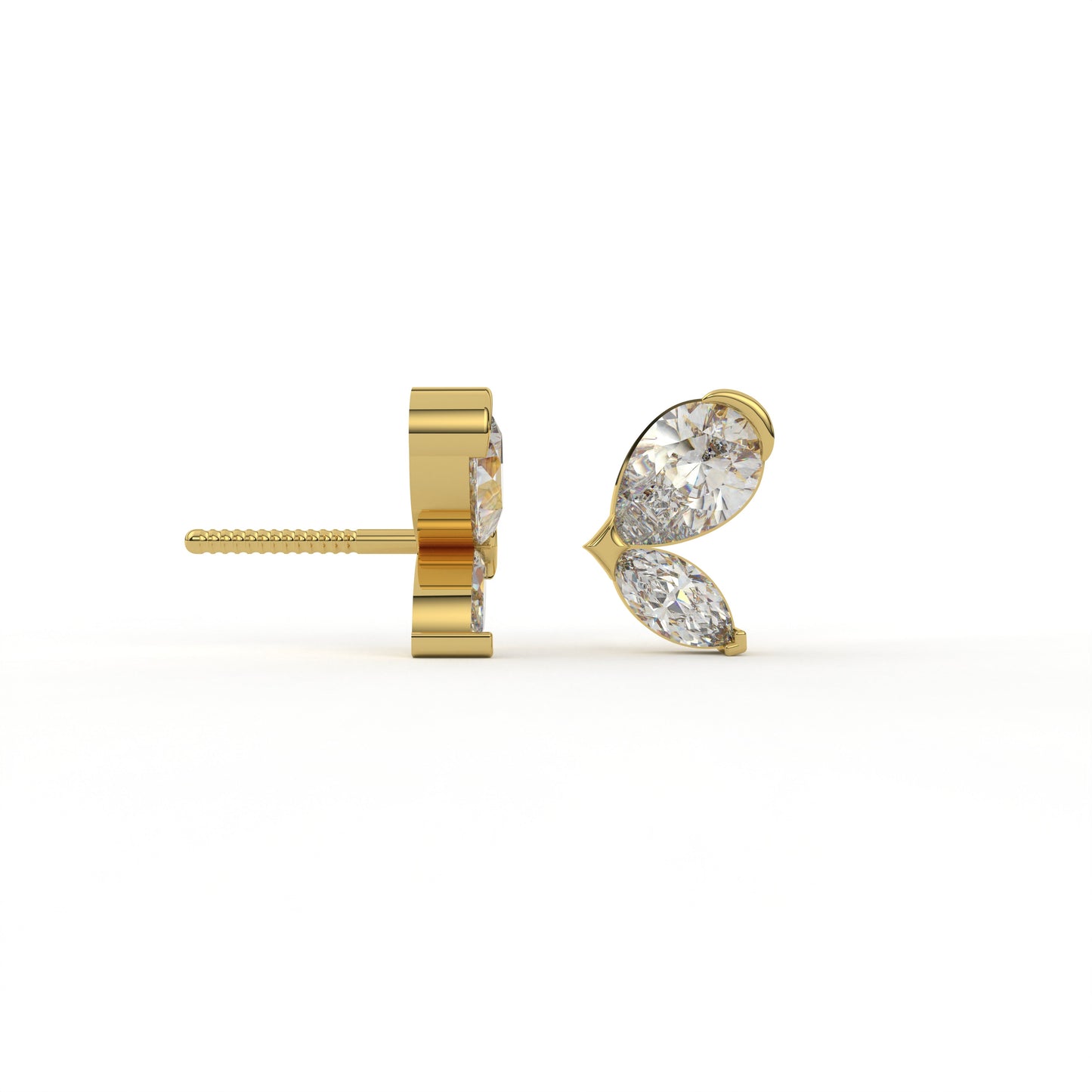 Dot Studs - Lab Diamond Earrings 1