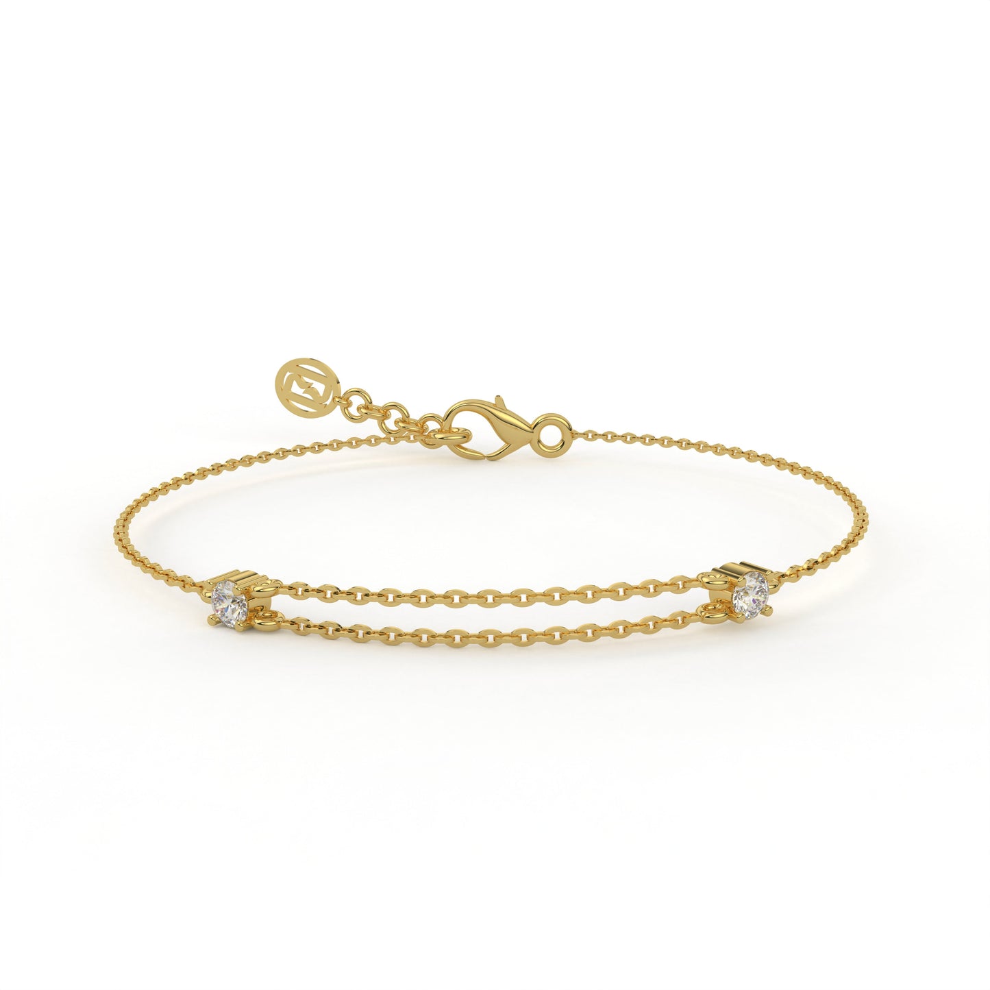 Infinity - Lab Diamond Tennis Bracelet 5