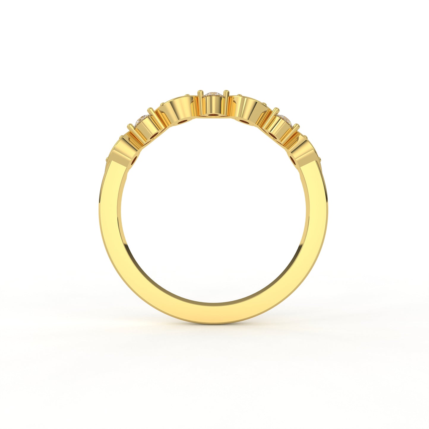 Diamond Encrusted Infinity Ring 4