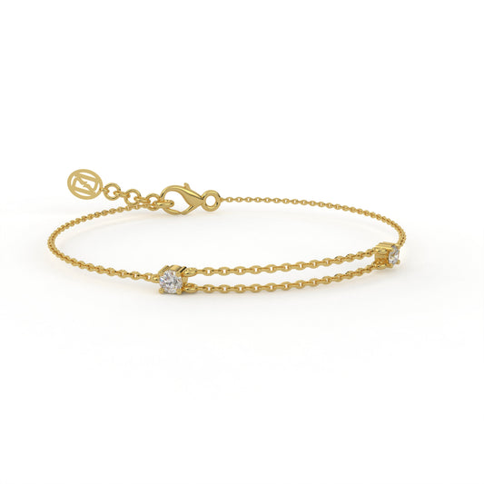 Infinity - Lab Diamond Tennis Bracelet 2